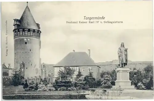 Tangermuende Denkmal Kaiser Karl Gefaengnisturm *