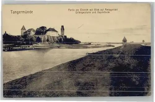 Tangermuende Amtsgericht Gefaengnisturm Kapitelturm *