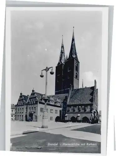 Stendal Marienkirche Rathaus *