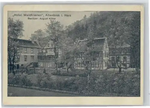 Altenbrak Hotel Waldfrieden *