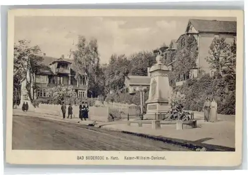 Bad Suderode Kaiser Wilhelm Denkmal x