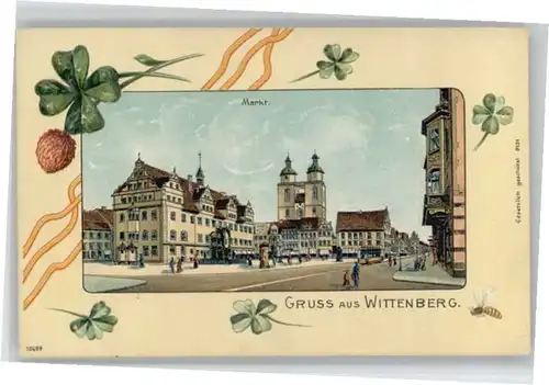 Wittenberg Lutherstadt Wittenberg Praegedruck Markt * / Wittenberg /Wittenberg LKR