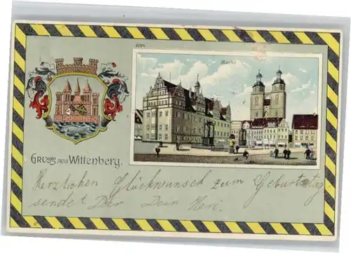 Wittenberg Lutherstadt Wittenberg Wappen Markt x / Wittenberg /Wittenberg LKR