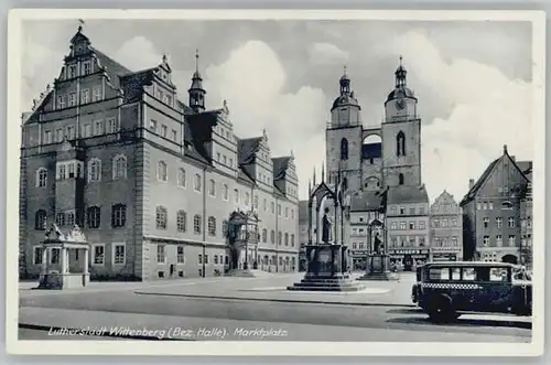 Wittenberg Lutherstadt Wittenberg Marktplatz x / Wittenberg /Wittenberg LKR