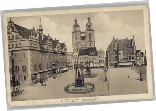 Wittenberg Lutherstadt Wittenberg Marktplatz x / Wittenberg /Wittenberg LKR