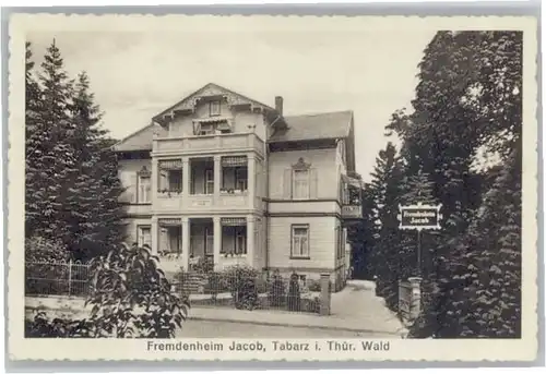 Tabarz Tabarz Fremdenheim Jacob x / Tabarz Thueringer Wald /Gotha LKR