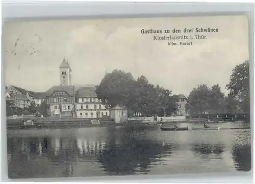 Bad Klosterlausnitz Gasthaus zu den drei Schwaenen x