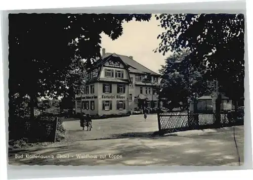 Bad Klosterlausnitz Waldhaus zur Koeppe x