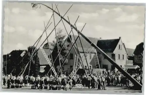 Bad Klosterlausnitz Bad Klosterlausnitz Maibaumsetzen * / Bad Klosterlausnitz /Saale-Holzland-Kreis LKR