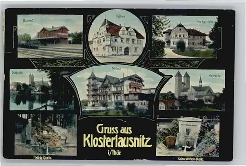 Bad Klosterlausnitz Bad Klosterlausnitz Bahnhof Ernst Agnes-Heim  x / Bad Klosterlausnitz /Saale-Holzland-Kreis LKR