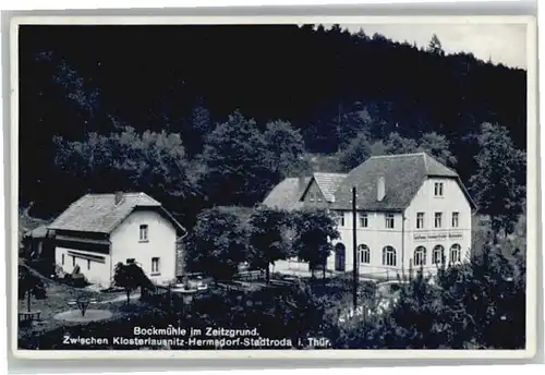 Bad Klosterlausnitz Bockmuehle Gasthaus Zeitzgrund x