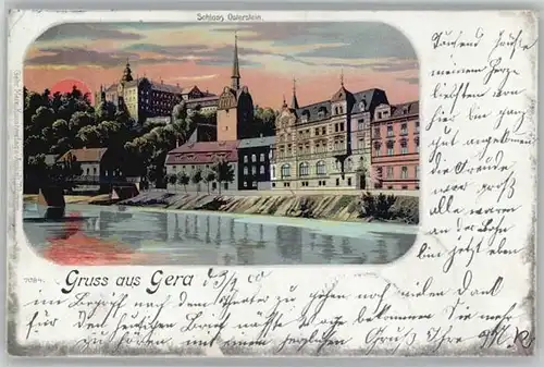 Gera Gera Schloss Osterstein x / Gera /Gera Stadtkreis