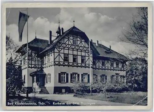 Bad Klosterlausnitz Kurheim SVA Thueringen *