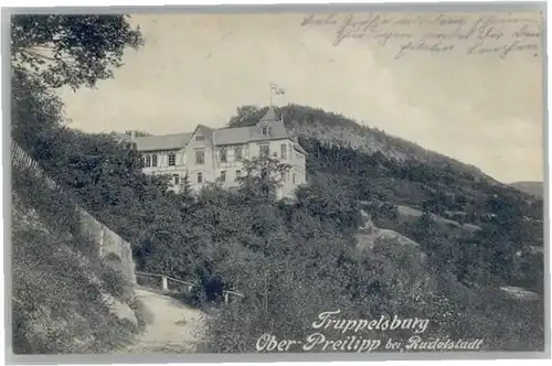 Rudolstadt Truppelsburg Ober-Preilipp x