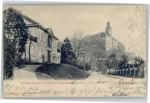 Rudolstadt Weinberg-Strasse Schloss Heidecksburg x