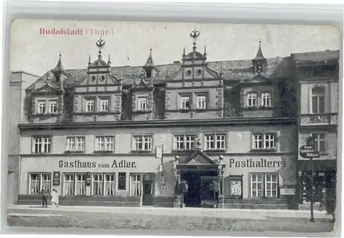 Rudolstadt Rudolstadt Gasthaus zum Adler * / Rudolstadt /Saalfeld-Rudolstadt LKR