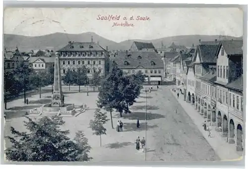 Saalfeld Saale Marktplatz x