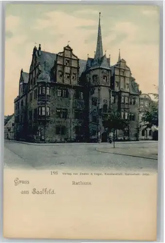 Saalfeld Saale Rathaus *