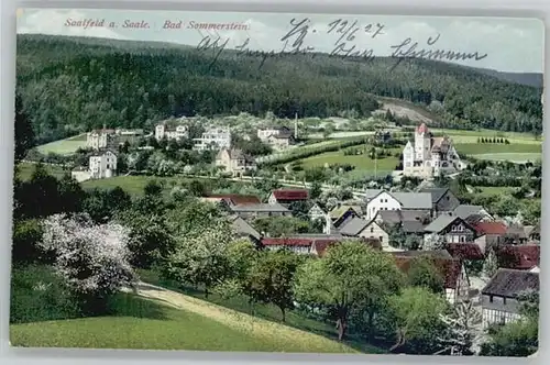 Saalfeld Saale Bad Sommerstein x