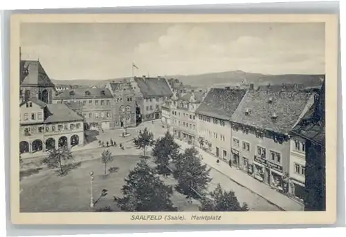 Saalfeld Saale Marktplatz *