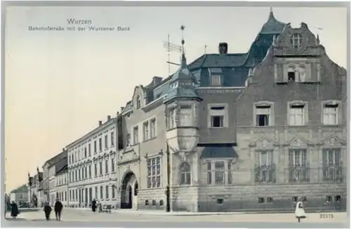 Wurzen Wurzener Bank Bahnhofstrasse *