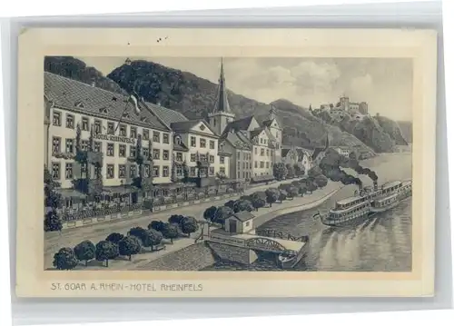St Goar Hotel Rheinfels x