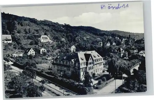 Rhoendorf Lehrerheim *