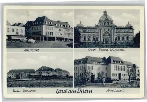 Dueren Rheinland Dueren Arbeitsamt Eberh. Hoesch Museum Kaserne x / Dueren /Dueren LKR