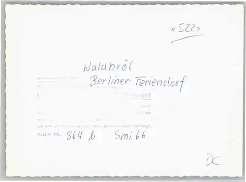 Waldbroel Berliner Feriendorf *