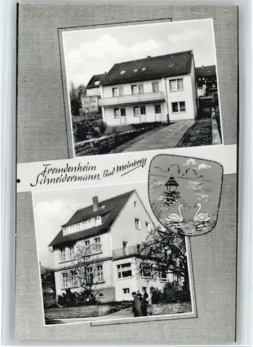 Bad Meinberg Fremdenheim Schneidermann *