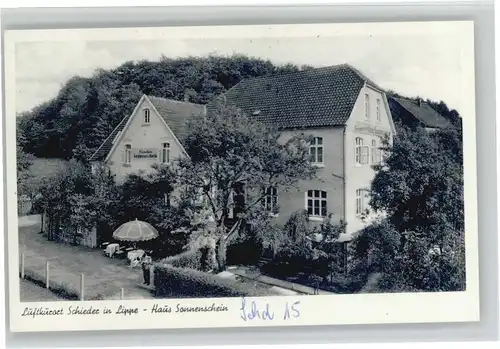 Schieder Haus Sonnenschein *