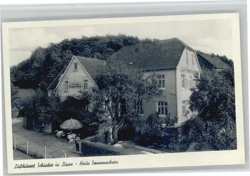 Schieder Haus Sonnenschein *