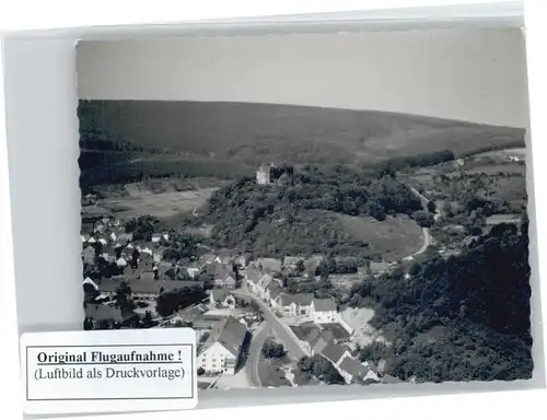 Schwalenberg Fliegeraufnahme Schwalenburg *