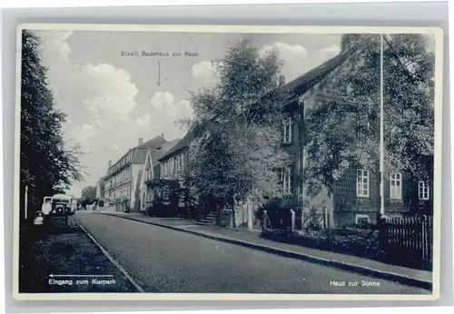 Bad Meinberg Haus zur Sonne  x