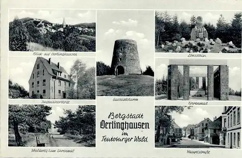 Oerlinghausen Aussichtsturm Jugendherberge Hauptstrasse Loensstein *