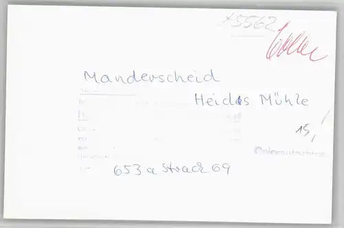 Manderscheid Eifel Manderscheid Heidsmuehle * / Manderscheid /Bernkastel-Wittlich LKR