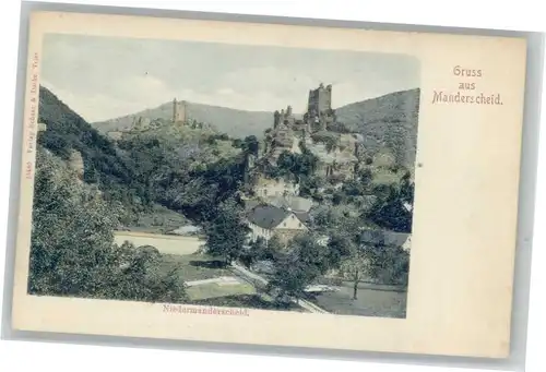 Manderscheid Eifel Manderscheid  * / Manderscheid /Bernkastel-Wittlich LKR