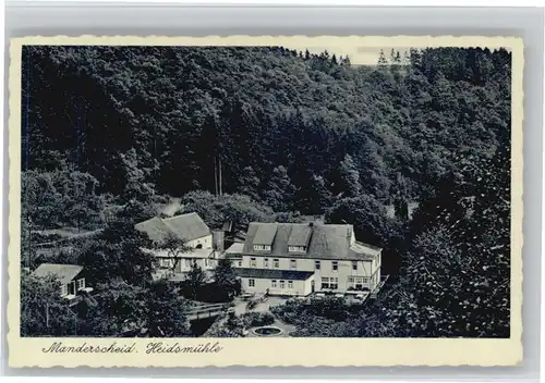 Manderscheid Eifel Manderscheid Hotel Heidsmuehle * / Manderscheid /Bernkastel-Wittlich LKR