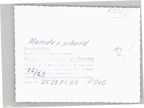 Manderscheid Eifel Manderscheid Fliegeraufnahme * / Manderscheid /Bernkastel-Wittlich LKR