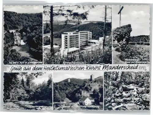 Manderscheid Eifel Manderscheid Heidsmuehle Eifel Sanatorium Niederburg * / Manderscheid /Bernkastel-Wittlich LKR