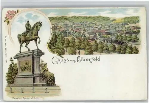 Elberfeld Wuppertal Elberfeld Kaiser Wilhelm Denkmal  * / Wuppertal /Wuppertal Stadtkreis
