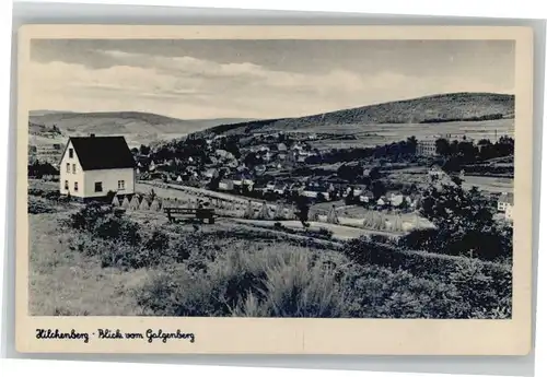 Hilchenbach Siegerland Blick vom Galgenberg Seminarschule / Hilchenbach /Siegen-Wittgenstein LKR