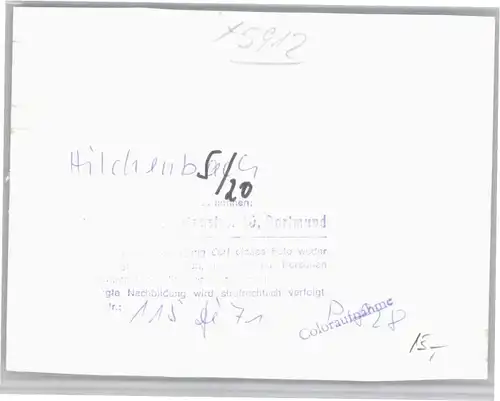 Hilchenbach Siegerland Hilchenbach Fliegeraufnahme * / Hilchenbach /Siegen-Wittgenstein LKR