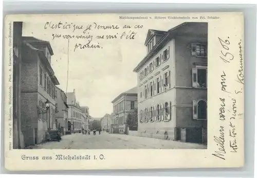 Michelstadt Michelstadt Maedchen Pensionat Frl. Schaefer x / Michelstadt /Odenwaldkreis LKR