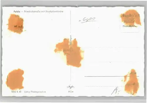 Fulda Friedrichstrasse Kirche *