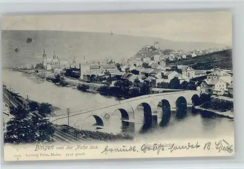 Bingen Rhein Bingen Drususbruecke x