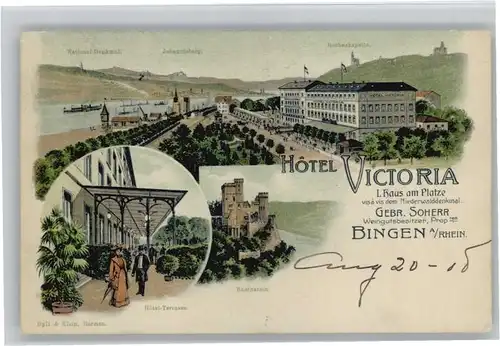 Bingen Rhein Bingen Hotel Victoria Rheinstein x