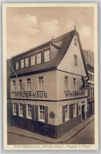 Bingen Rhein Bingen Wein Restaurant Winzer Haus x