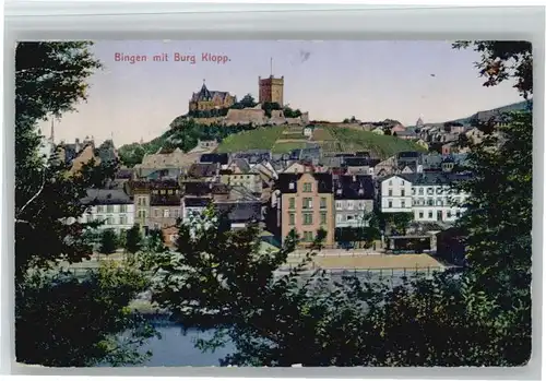 Bingen Rhein Bingen Burg Klopp x