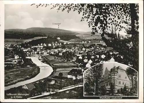 Melsungen Fulda Wald Hotel  Lindenlust / Melsungen /Schwalm-Eder-Kreis LKR